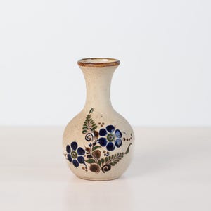 Vintage Tonala Pottery Vase | Mexican Folk Art