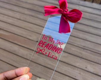 In My Reading Era Acrylic Bookmark