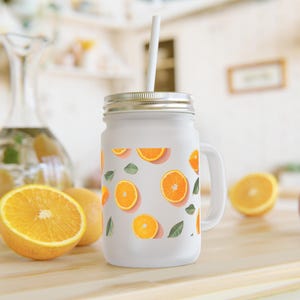 Barattolo decorativo a forma di agrumi - Bicchieri rinfrescanti, decorazioni per la cucina, feste estive, regalo per gli amici, contenitore per bevande ecologico