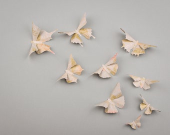 Butterfly Decor, Shabby Shoots Paper Butterflies for Nursery, Children's Room, Butterfly Party