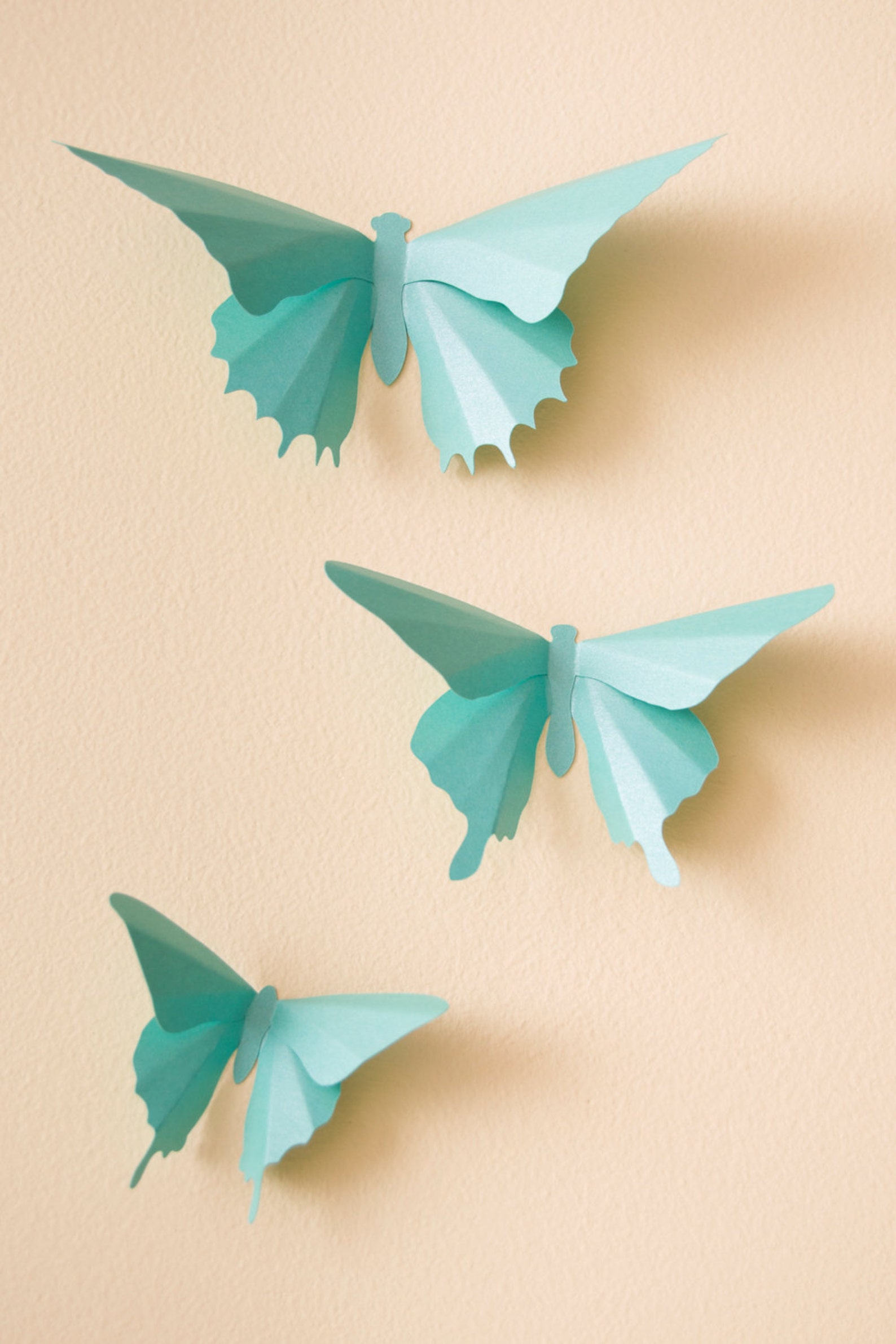 3D Butterfly Wall Decor: 3D Wall Butterflies Nursery Decor - Etsy