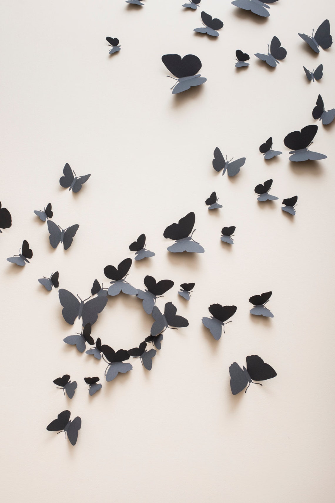 Lot De 12 Autocollants Papillons 3D - Décoration Murale Ou Réfrigérateur - Aimants Inclus - Idéal Chambre, Fêtes, Anniversaires