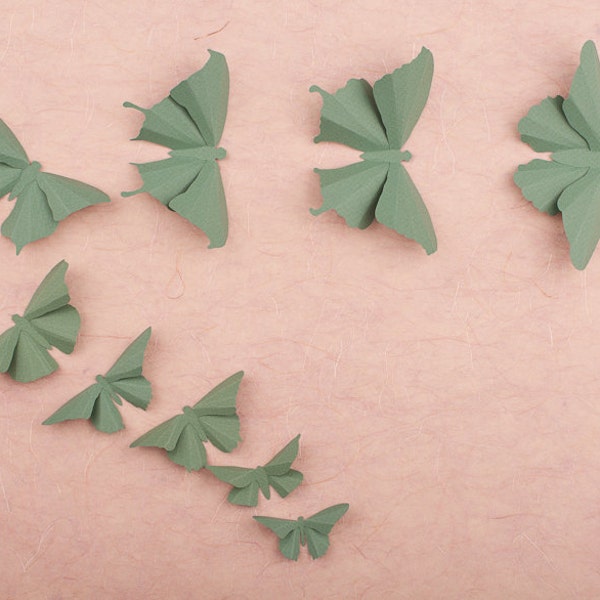 3d Butterfly Art Etsy