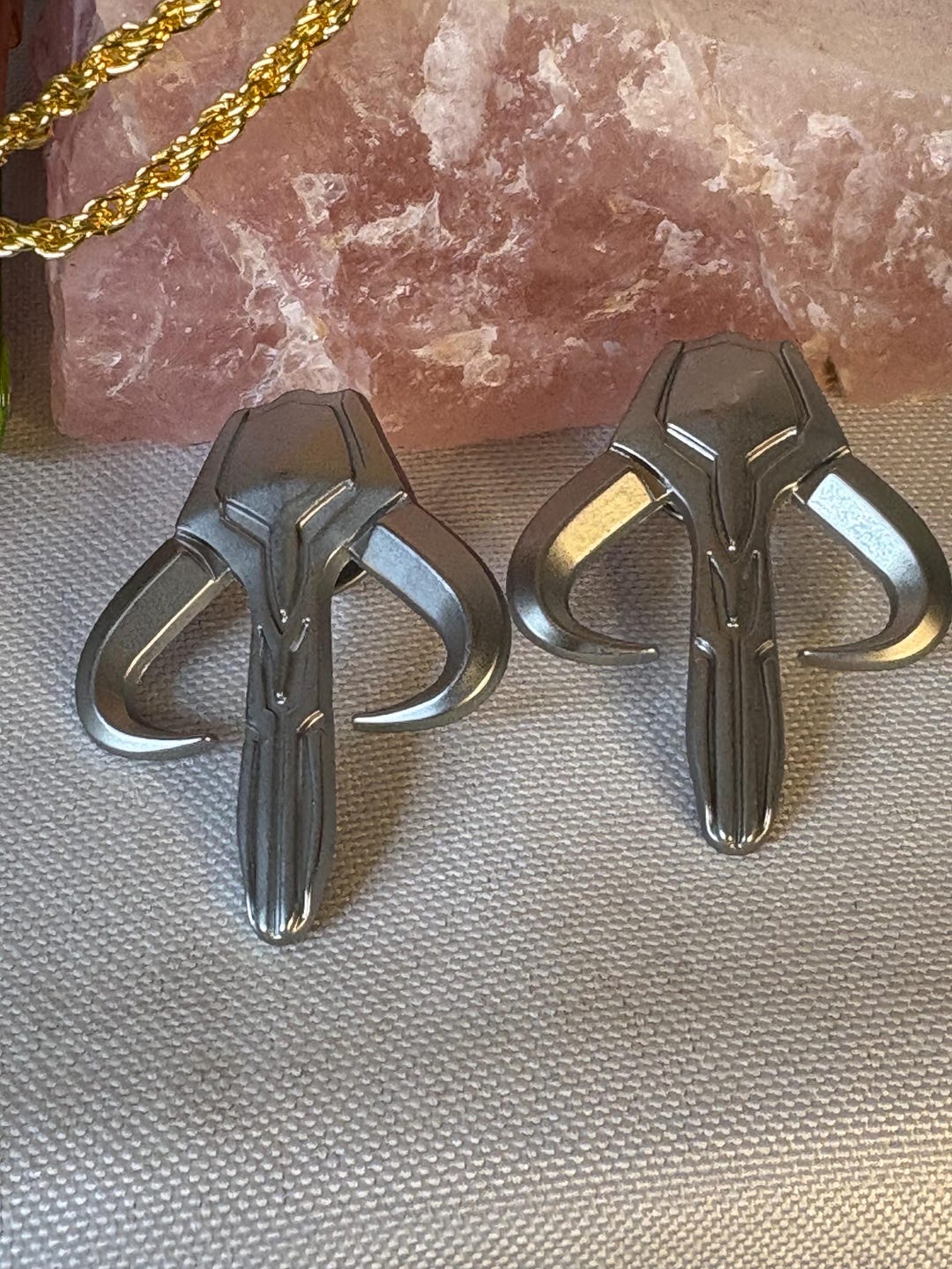 Mythosaur Sigil Beskar Pin - Mando Badge - Etsy