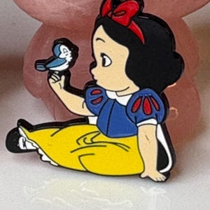 Sleeping princess enamel pin