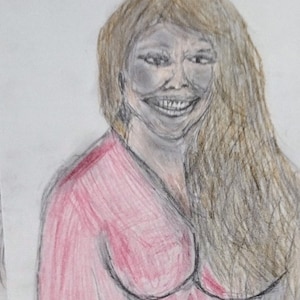 Mariah Carey Illustration sketch -9x12