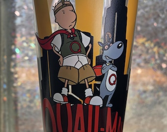 The Great Quail-Man Pint Glass