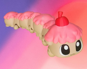 Big Ol' Donut Caterpillar (with pop out legs)