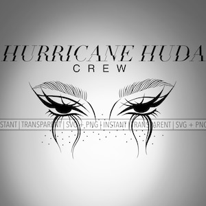 SVG uragano Huda / Citazione ispirata a Love Island per Cricut, Silhouette e abbigliamento fai da te