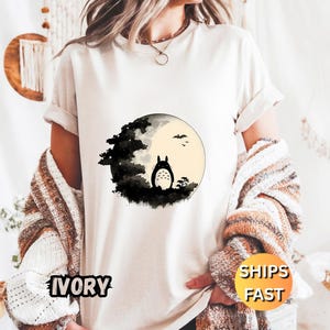 Studio Ghibli Comfort Colors Shirt: Totoro Anime Tee