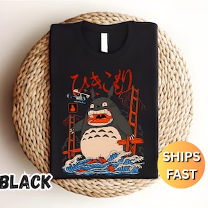 Studio Ghibli Comfort Colors Tee: Totoro, Anime Lover Gift