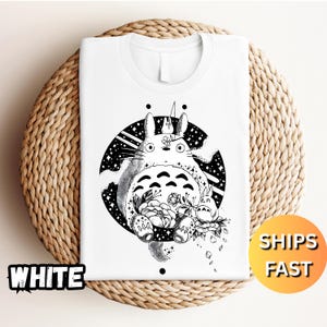 Studio Ghibli Comfort Colors Tee: Totoro, Anime Lover Gift