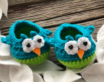 owl booties