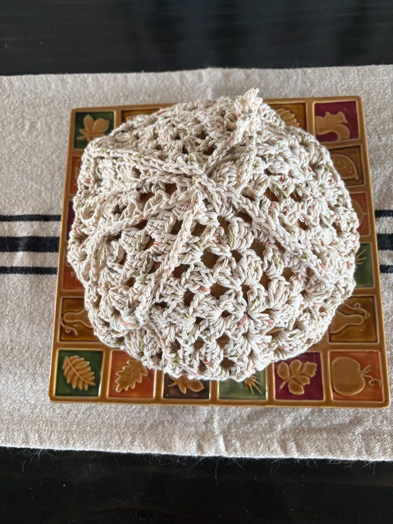 Crocheted Sourdough Bread Holder/Carrier