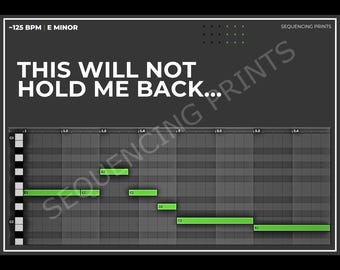 INTRO-AANBIEDING: posterpakket met volgorde: 3 afdrukbare pianorol muurkunst posterontwerpen | Digitale download voor muzikanten, producers en docenten