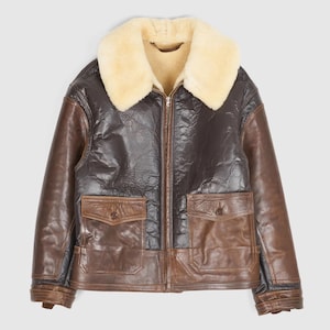 Shearling coat men sheepskin jacket real genuine shearling sheepskin jacket for men luxury shearling jacket