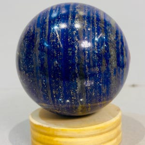 95 mm lapis lazuli bol-blauwe lapis bol-genezende steen-thuiskantoor decor-kristalcadeau