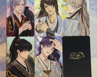Love and Deepspace Mortality’s Tenderness Gold Foil Soft Touch Photocards