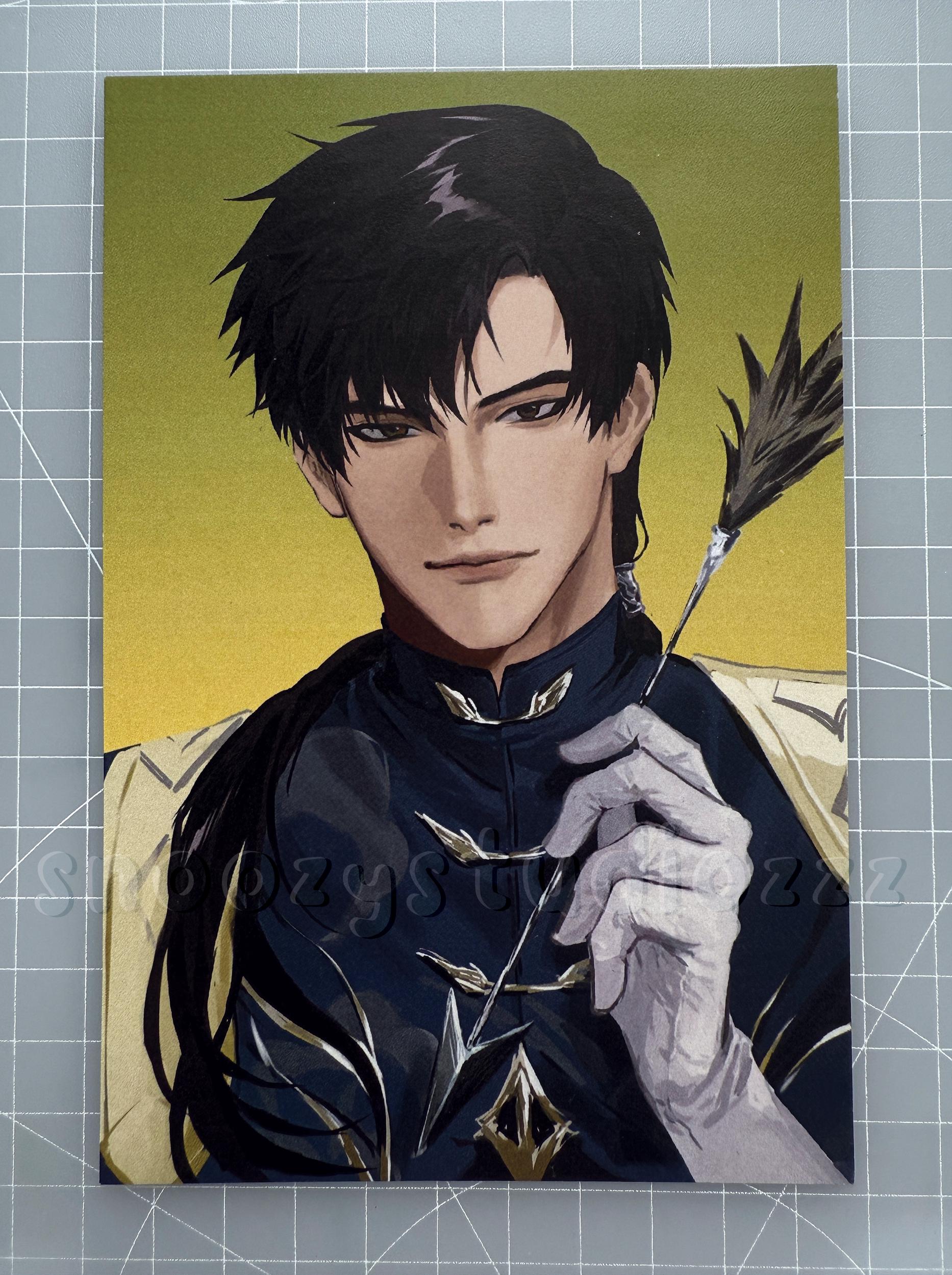Love and Deepspace Myth Zayne Postcard Art Print (10.5cm x 15.6cm)