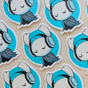 Hollow Knight Music Vinyl Sticker