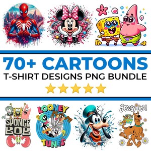 Cartoon Mega Bundle Png, Cartoon characters, Cartoon Clipart, Cartoon png, Cartoon SVG, Cartoons Bundle, Retro Svg, Silhouette, Cricut Files