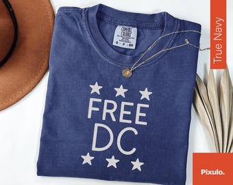 Free DC Resist Federal Overreach Protest T-Shirt, Anti Trump Free DC Shirt, Free America Shirt, Free DC Shirt, Resist Shirt, Protest Shirt