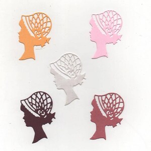 162 - Lot de 5 découpes pour décorer vos cartes ou scrapbooking