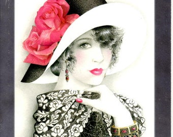 36623 book images suh cutting women with Hat and Harlequin