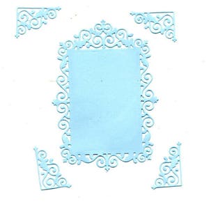 246 -  Découpes embellissement pour vos cartes ou scrabooking