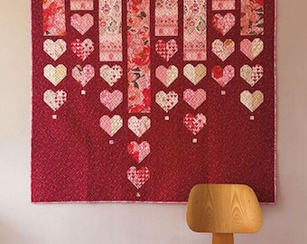 Raining Love on You Quilt Pattern – Robin Pickens for Moda Fabrics | Layer Cake Friendly Paper Pattern RPQP RLY168