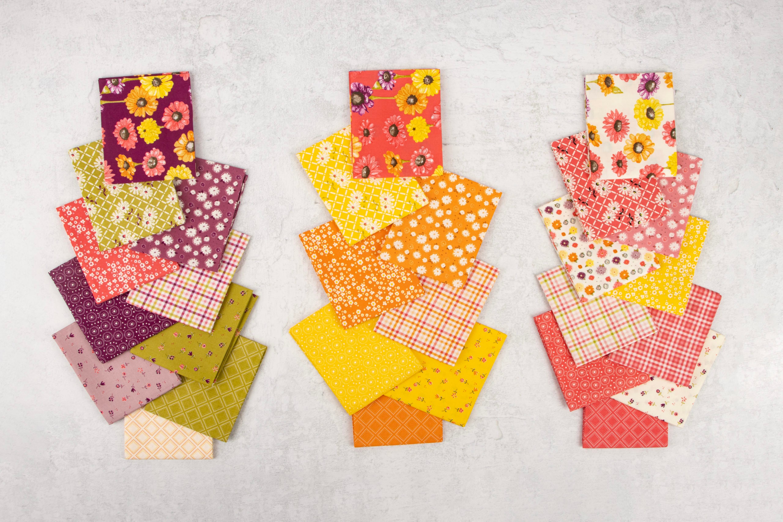 Twist and Turn Quilt Kit With Adel in Summer Fabric Line by Sandy ...