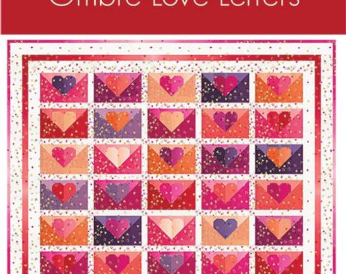 Ombre LOVE LETTERS - Paper Quilt Pattern by Vanessa Christenson of V ...