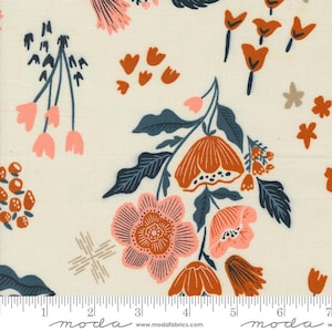 FOLK LORE Garden Tales By Fancy That Design House for Moda Fabrics, Eggshell 45600 11 | Cut to size