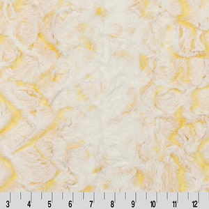 BUTTERCUP Luxe Cuddle® Snowy Owl Minky by Shannon Fabrics - lcsnowyowlbuttercup - EOB