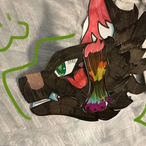 Dragonpuppet semi good quality! Video for example