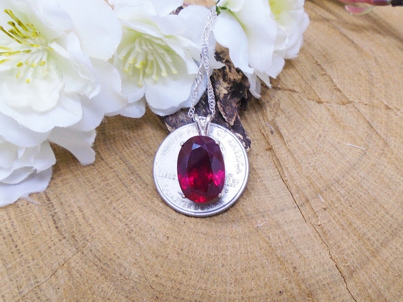 Blood Red Ruby July Birthstone Ring 15.19x10.85 mm Over 12 Natural Red Ruby Hand Cut irregular 13.00 Carat Red Sparkle Sterling Silver