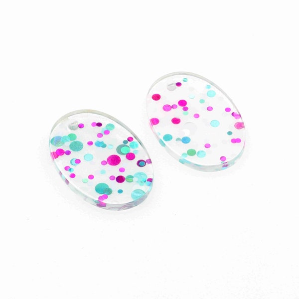 Tortoise Shell Earrings,Acetate Acrylic Earring Charms,Ovar Shaped Pendants,Acrylic Blank Tag,Pendant Findings,26.5x17.5mm,A389-ACE304H