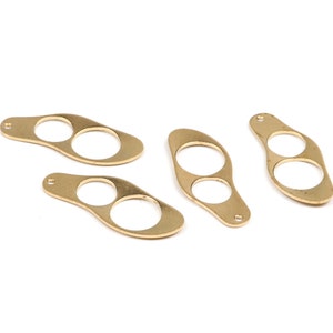 Brass Geometric Charms,  Raw Brass Earrings Findings,Raw Brass  Pendant,Geometry shaped Earrings Brass Charm,Jewelry Supplies,30X12mm-RB1130