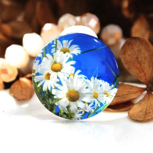 Sale 20mm 25mm 30mm 4pcs Handmade Photo Glass Cabochon -Image Glass Cabochon-( Flower )-(HPGC-4292)
