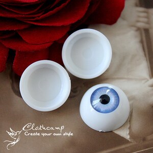 6Pcs 12mm 16mm 18mm 20mm Eye ball Cabochon CAB-CX-3 image 5