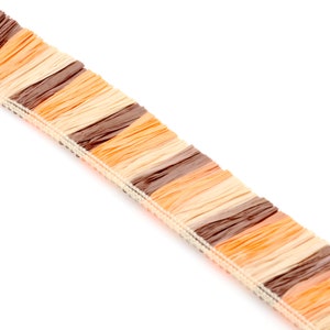 Raffia Tassels Skirt Raffia Tassels Strip Natural Raffia Grass Jewellery Accessories Jewelry making Earring Tassels 30mm LFC-07