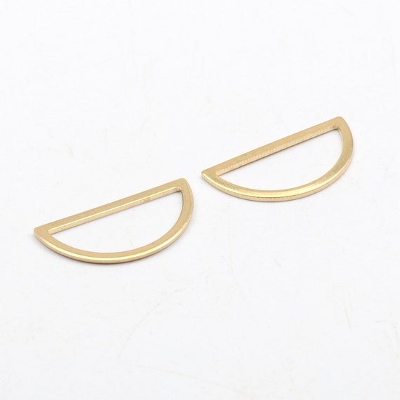 Beadwork Finding - Semicircle 9+1 Holes, 21x10.5mm per pair Beadwork Finding - Semicircle 9+1 Holes, 21x10.5mm per pair