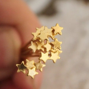 50 peças sem níquel - pinos de cabeça de estrela dourada de 30 mm de comprimento - (JUR-218)