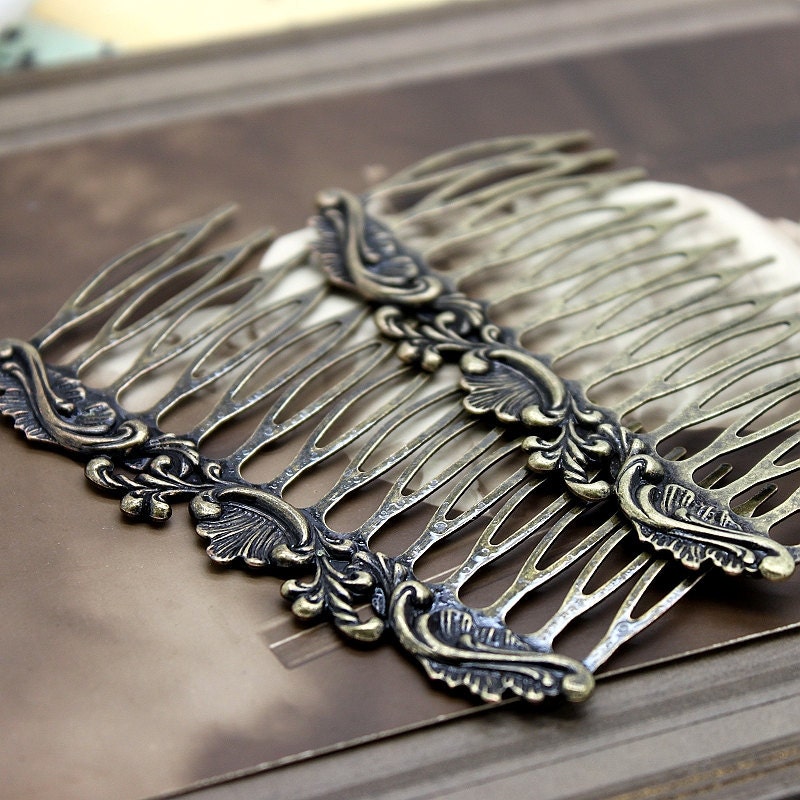 Antique hair comb - Etsy 日本