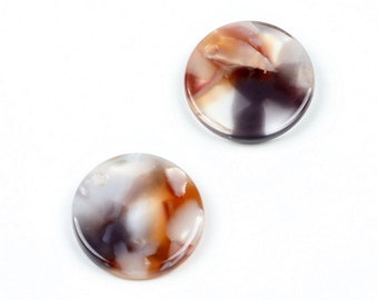 Tortoise Shell Earring Pendant,Acetate Acrylic Charms,Coin Shaped Charms ,Acrylic Earring Parts,Earring Beads,jewelry supplies A94-ACE211AR