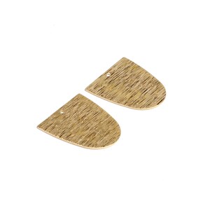 Messing Strukturierte Charms,Ohrring Zubehör,Geometrie Form Charms,Rohlinge mit 1 Loch Charms,Passend für DIY Halskette,Schmuckzubehör,20X20mm-RB1361