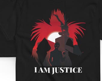 Dark Soul Quote Tee, Gothic Anime Streetwear Shirt, Shinigami Aesthetic Graphic Top, Alternative Anime Gift for Her