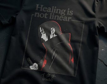 Anime Streetwear Tee, Dark Uchiha Motivational Quote Shirt, Japanese Ninja Graphic