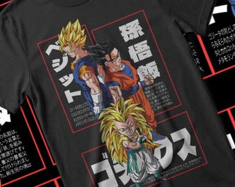 Vintage Golden Warrior Anime T-Shirt, 90s Fighter Graphic Tee, Otaku Apparel, Japanese Streetwear, Anime Gym Gift for Him