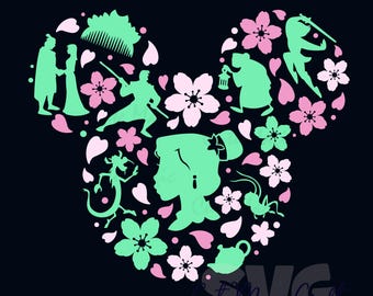Prinses Mulan SVG voor doe-het-zelf! | Mickey Mouse hoofd SVG | Vakantiereis decor gesneden bestanden | DIGITAL_DOWNLOAD voor knutselaars! | Afbeelding voor T-shirts!